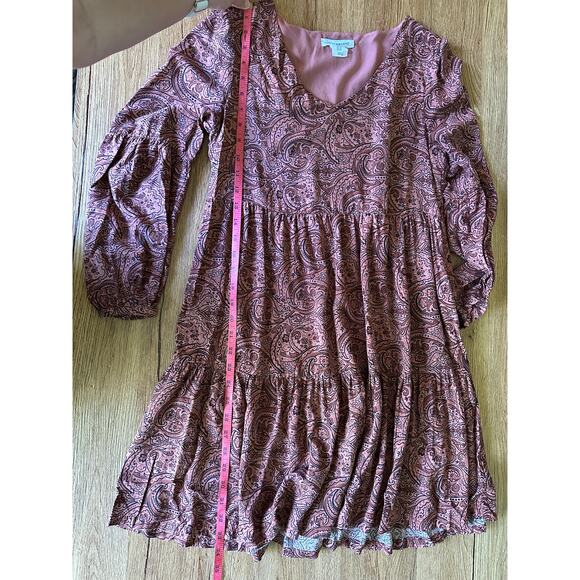 Lucky Brand Paisley Patterned Dress Size XSmall - Picture 6 of 7